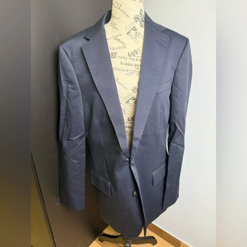 J.Crew Ludlow Slim-fit suit jacket in Japanese cotton chino NWT Size 40L